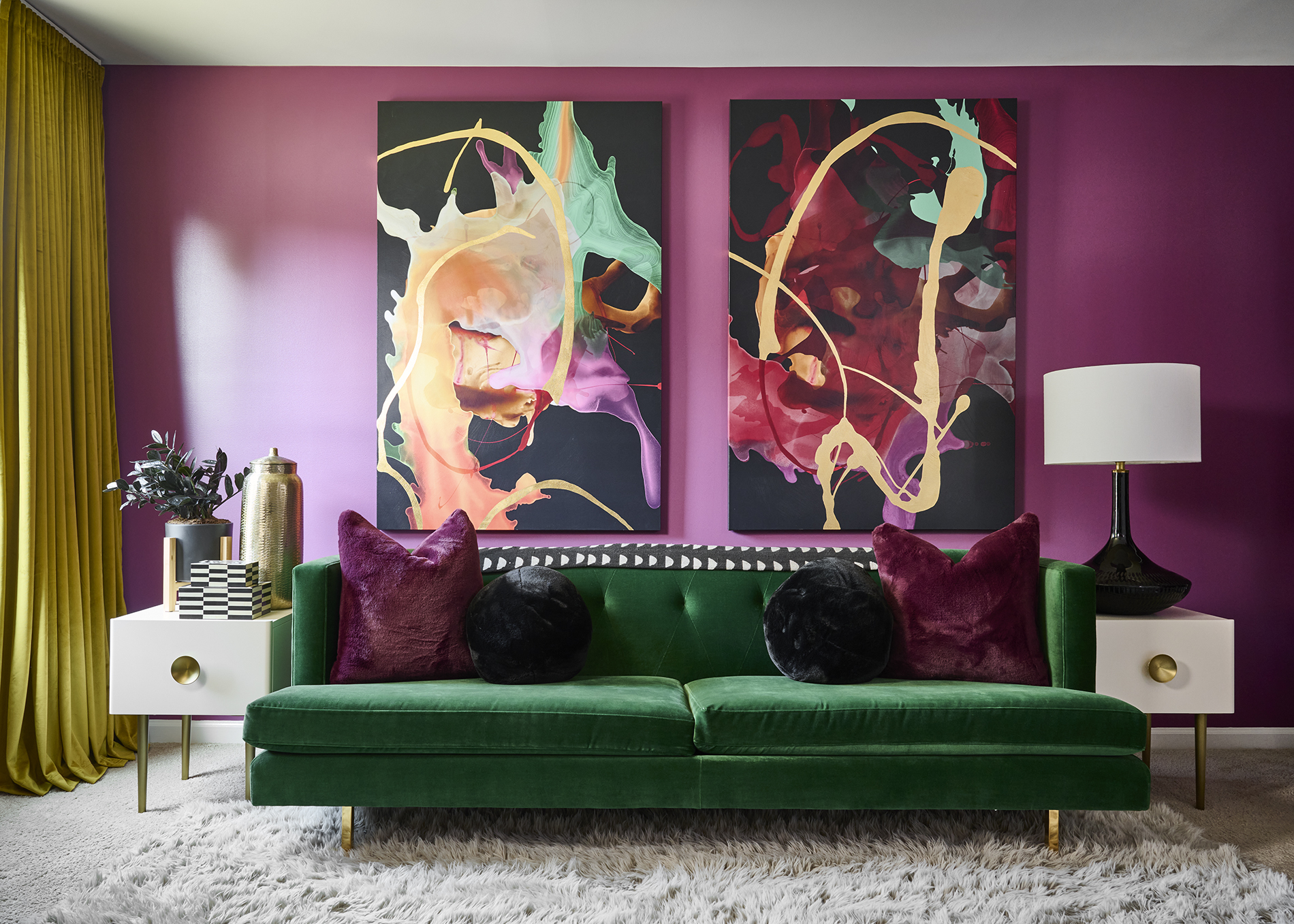 Amber Kamat Living Room